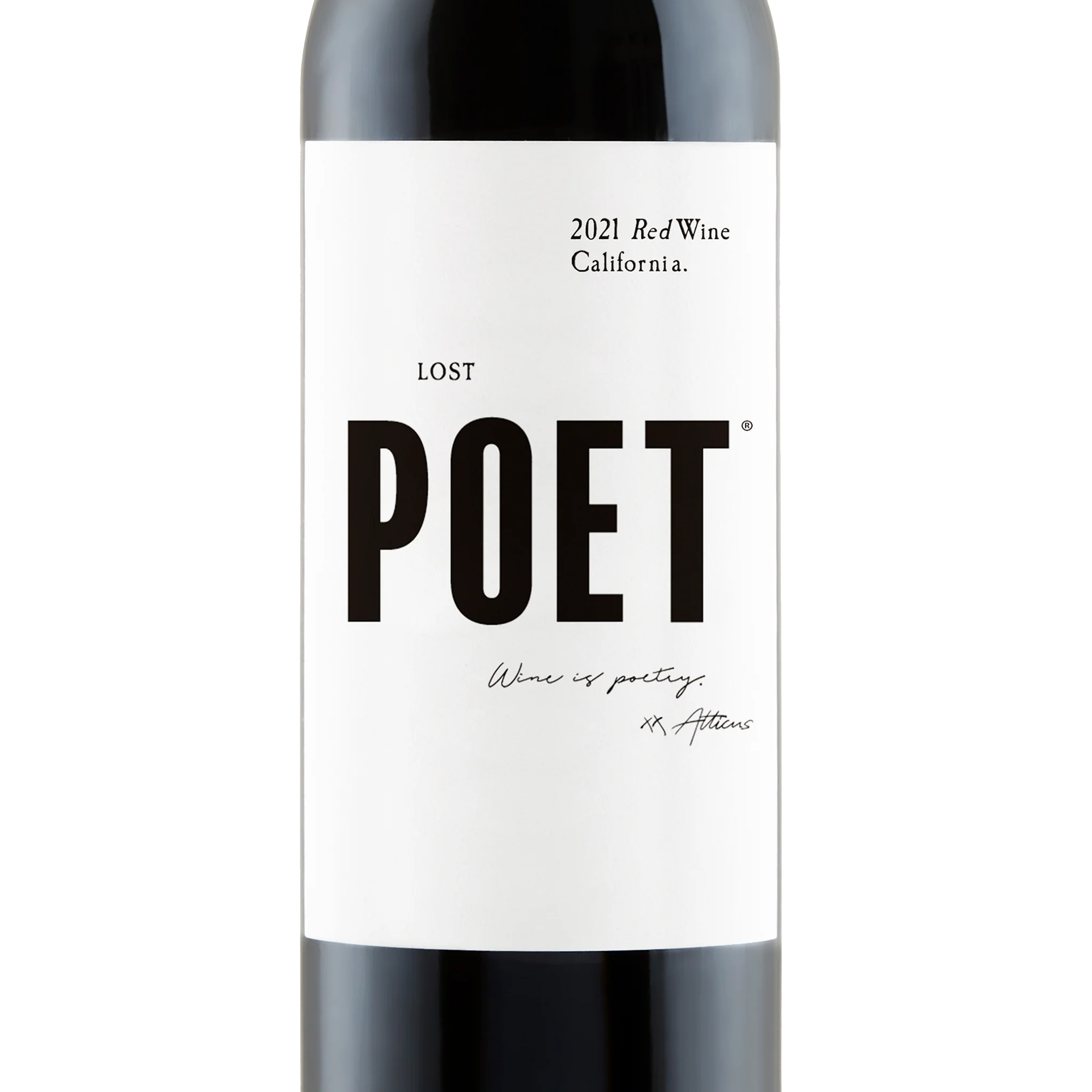 2021 Lost Poet® Red Wine Blend - Image 2