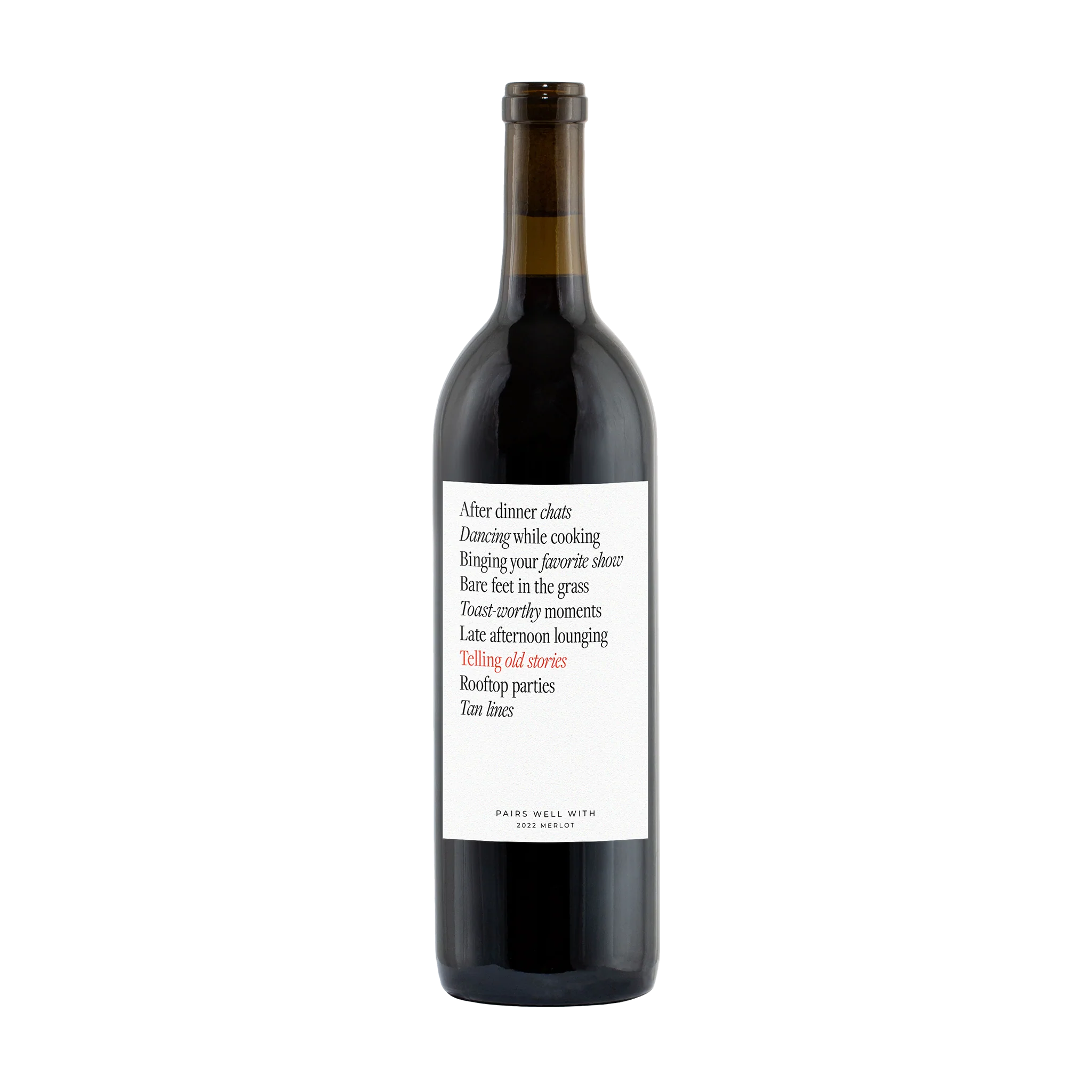 2022 Pairs Well With Merlot