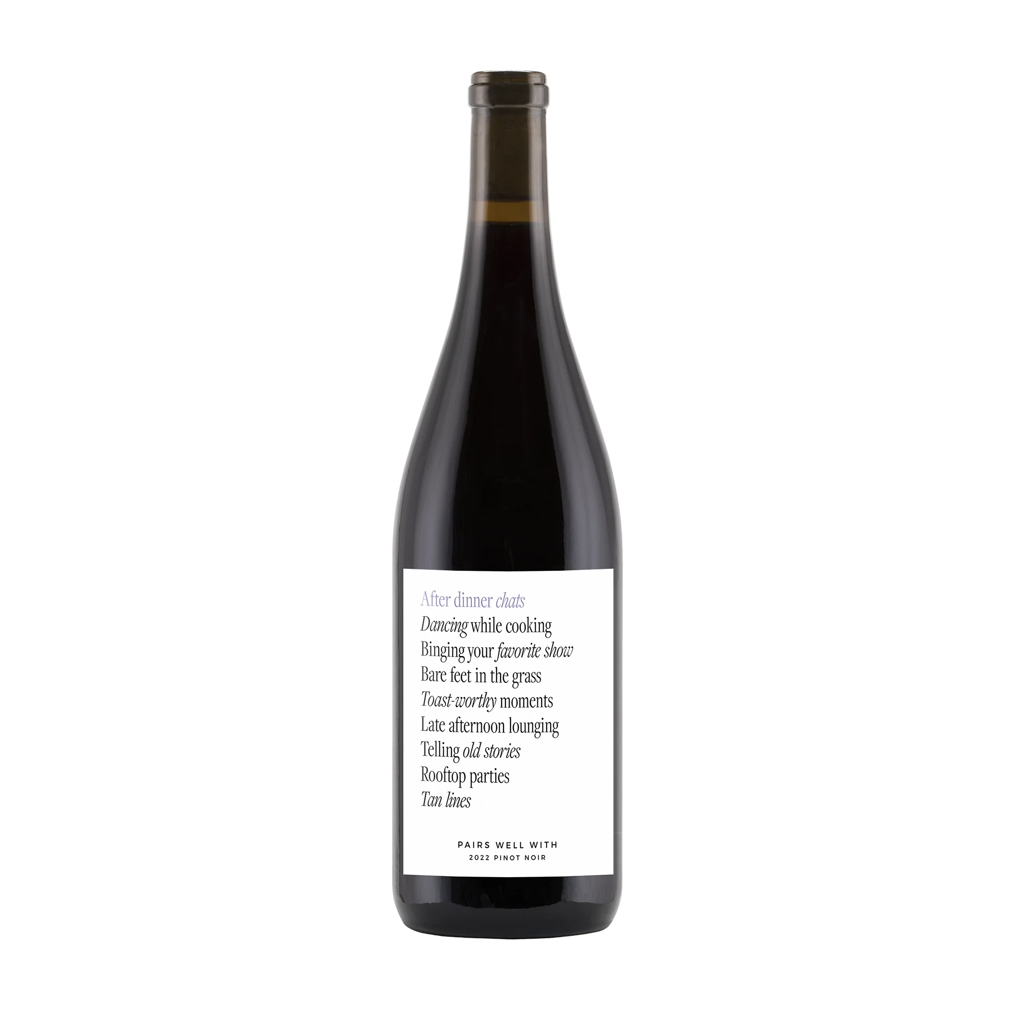 2022 Pairs Well With Pinot Noir