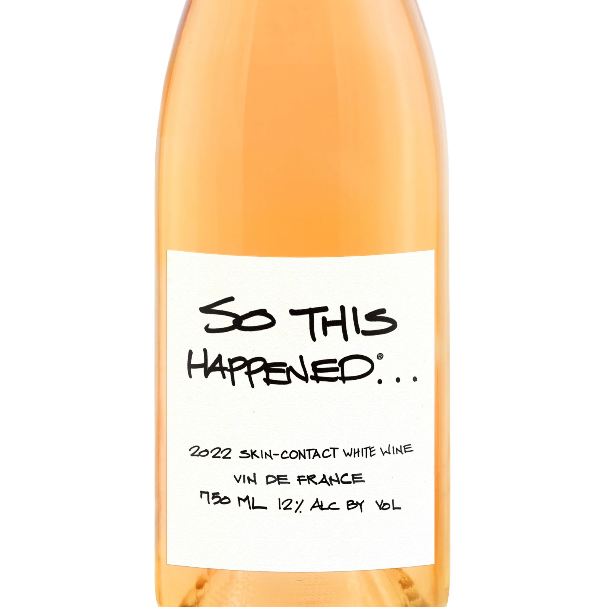 2022 So This Happened Orange Wine - Image 2